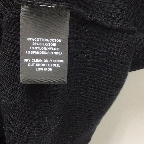 Lafayette 148 black sweater tunic/dress - Picture 4 of 6